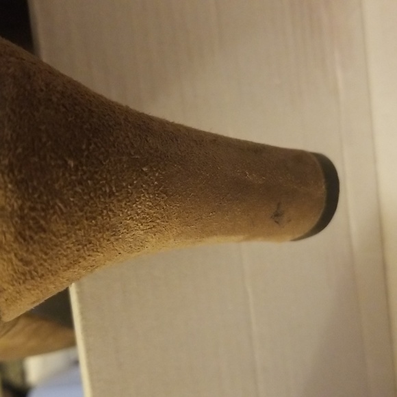 Anne Klein Taupe Suede Aksondra Boots - Picture 11 of 15